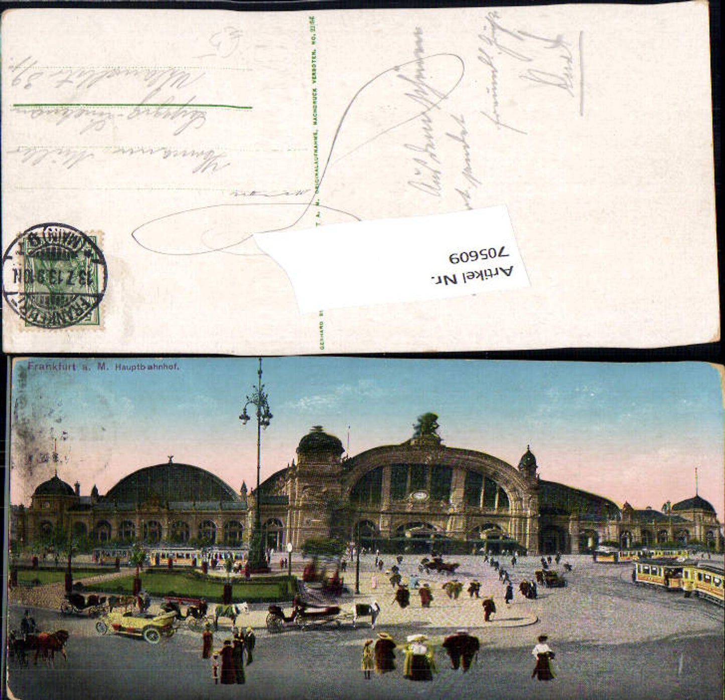 705609 Frankfurt am Main Hauptbahnhof Bahnhof Straßenbahn