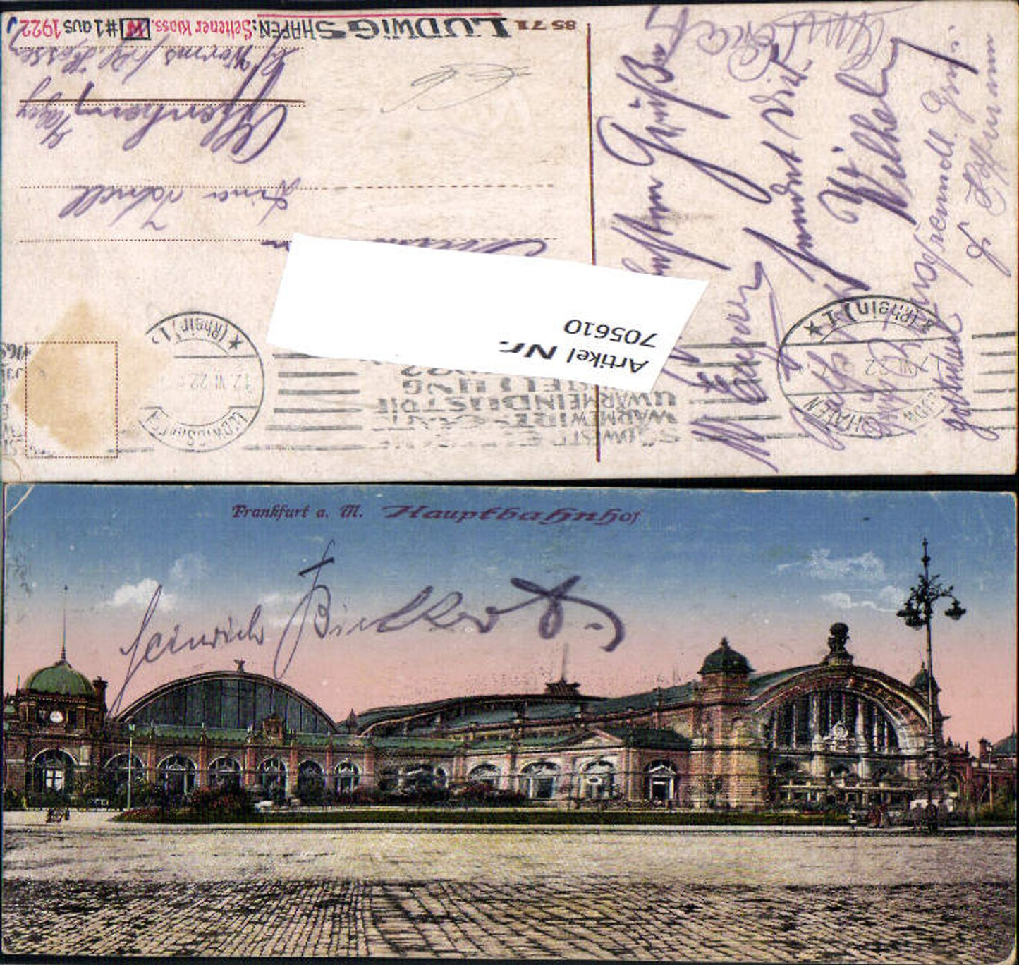 705610 Frankfurt am Main Hauptbahnhof Bahnhof