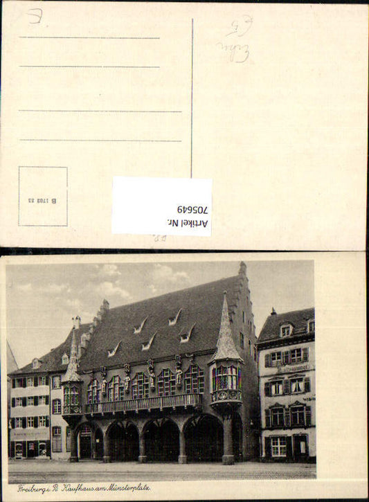 705649 Freiburg im Breisgau Department store at Münsterplatz Bay window