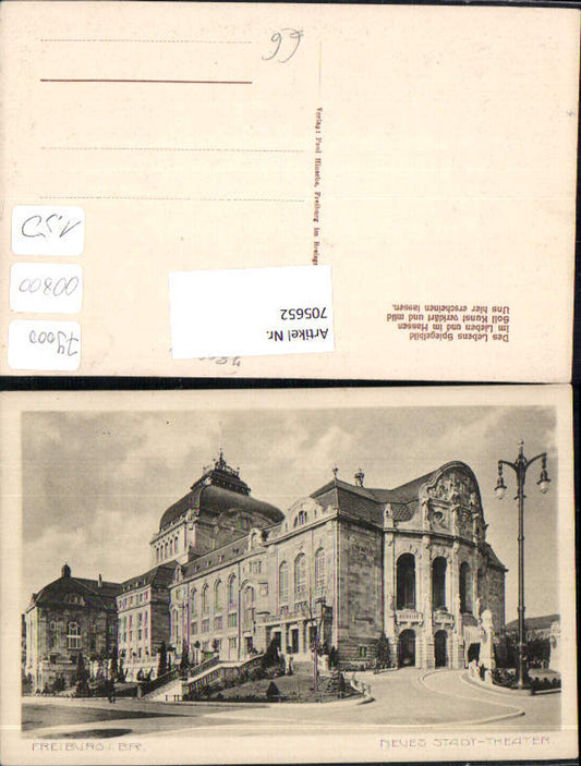 705652 Freiburg im Breisgau New City Theatre