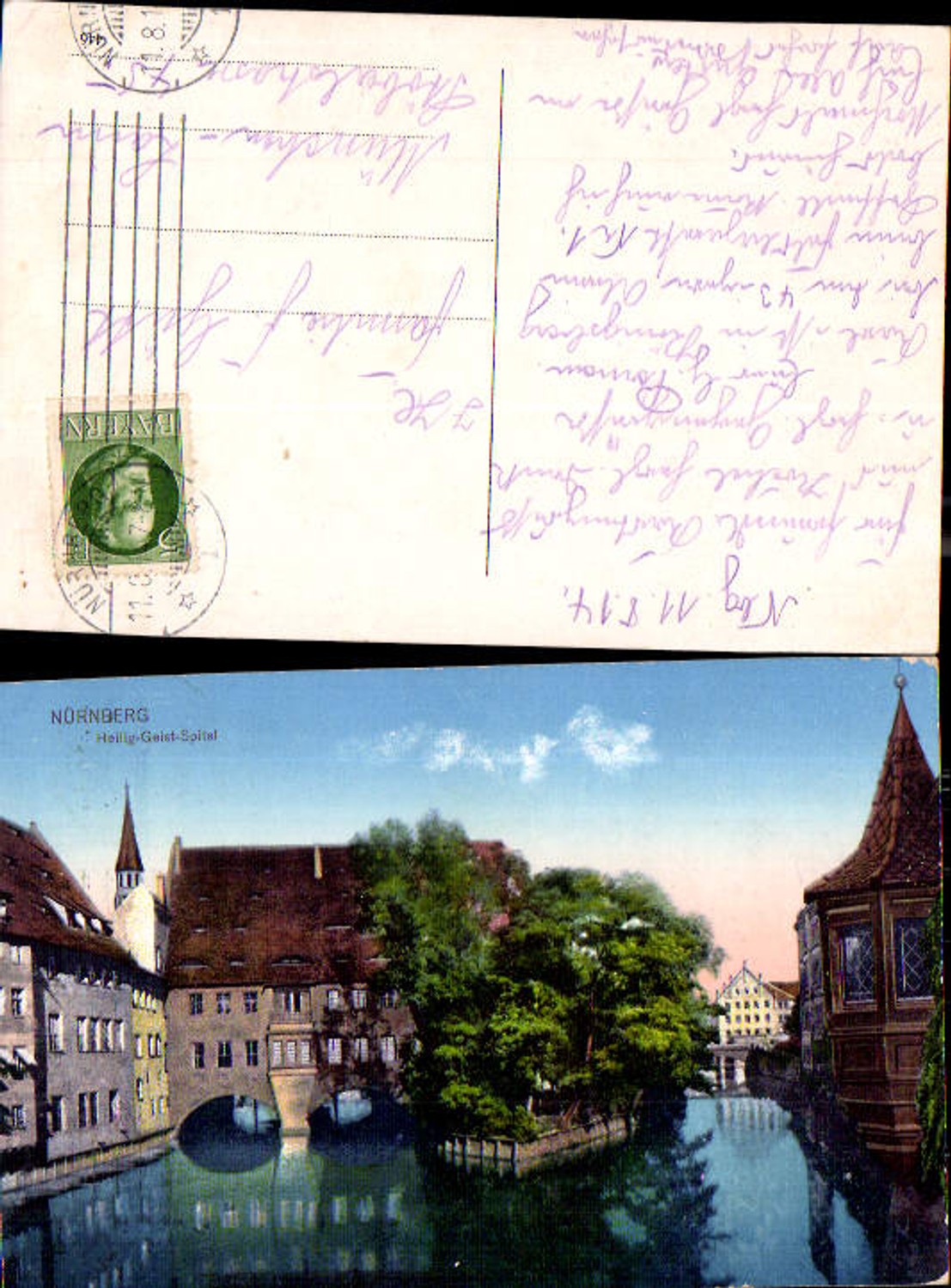 706079 Nürnberg Heilig Geistspital gel Laim München