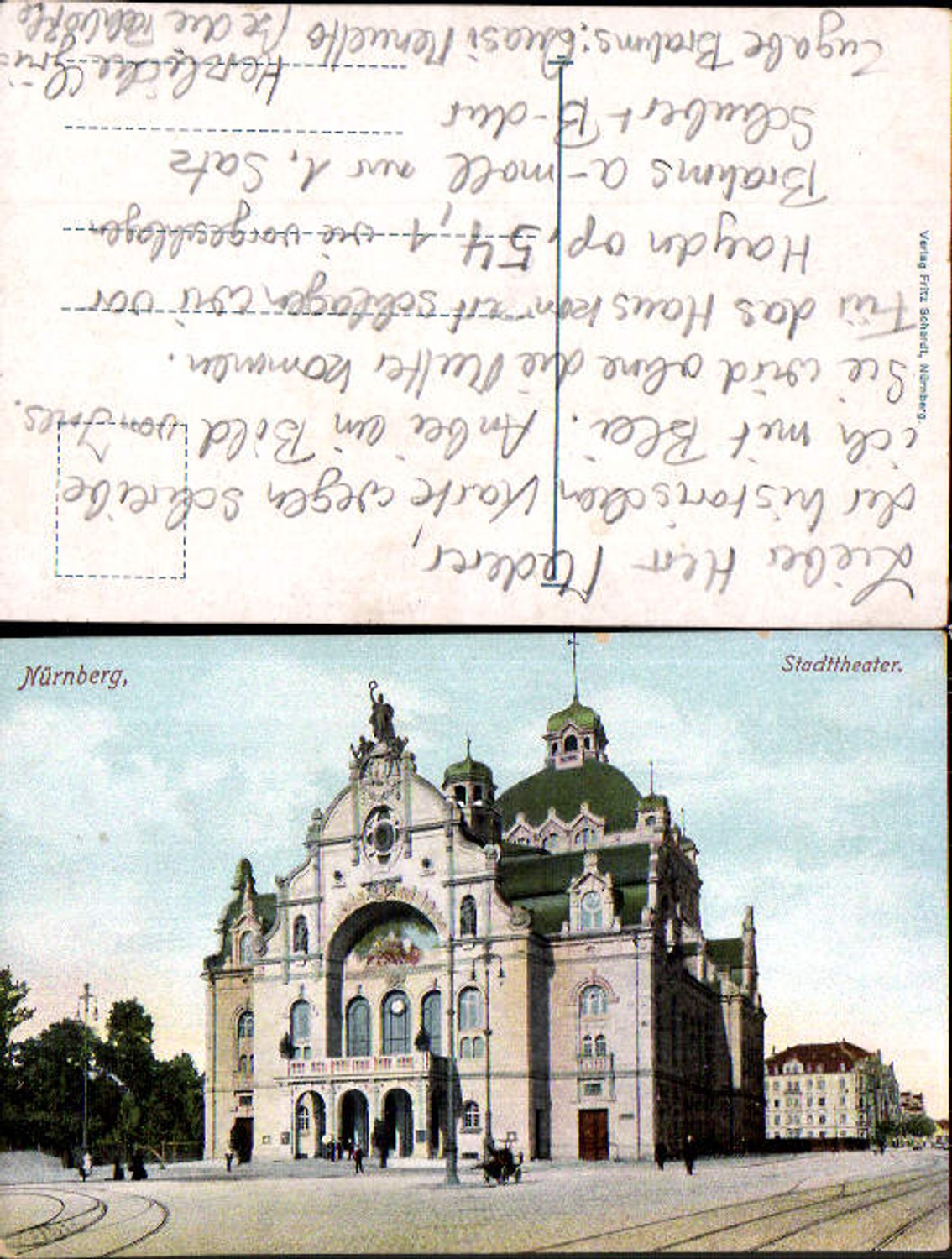 706085 Nürnberg Stadttheater Theater Partie