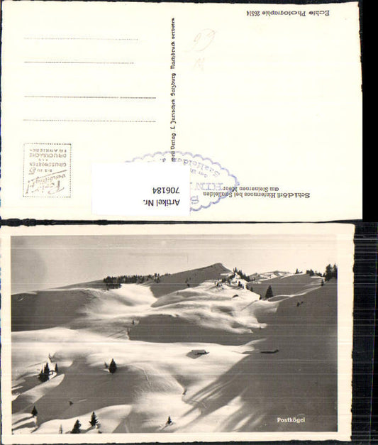 706184 Foto AK Hintermoos b. Saalfelden a. Steinernen Meer