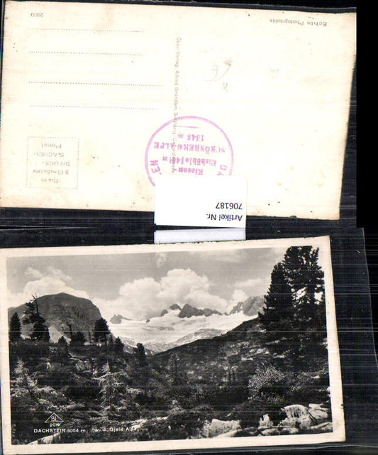 706187 Foto AK Dachstein v. d. Gjaid Alm  Obertraun