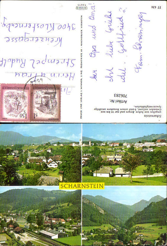 706284 Bad Ischl mit Katrin-Gebirge u. Kaiservilla