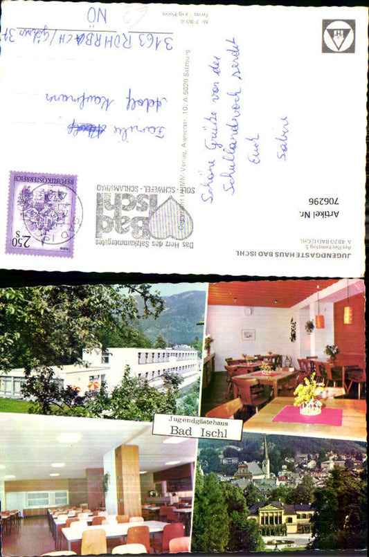 706296 Mehrbild AK Bad Ischl Jugendgästehaus