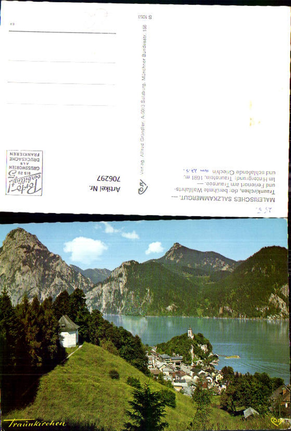 706297 Traunkirchen Traunstein u. schlafende Griechin