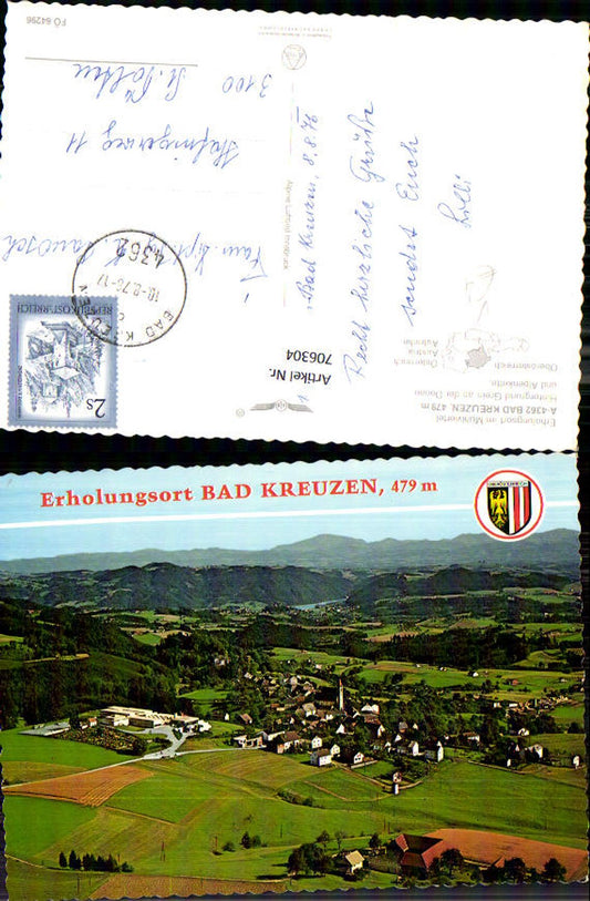 706304 Fliegeraufnahme Luftbild Bad Kreuzen