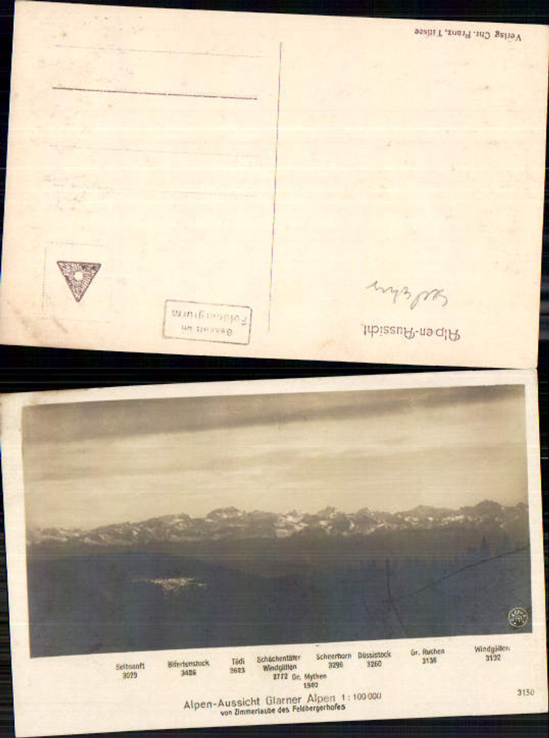 706373 Alpen Aussicht Glarner Alpen Feldberghof Feldberg Titisee