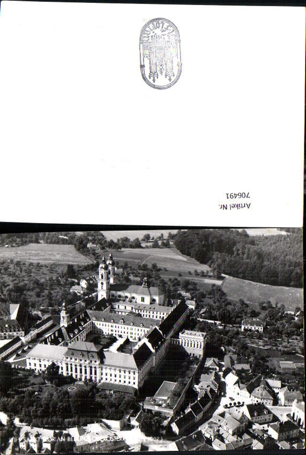 706491 Fliegeraufnahme St Florian Stift
