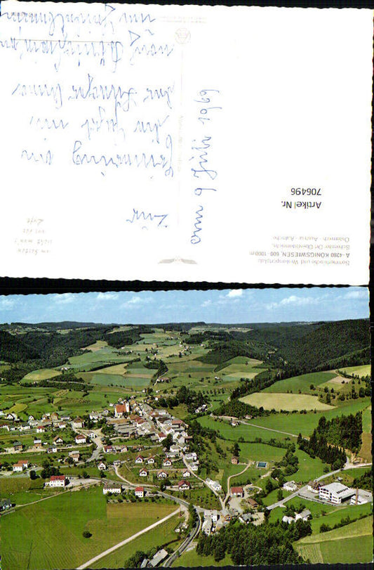 706496 Fliegeraufnahme Königswiesen pub Alpine Luftbild