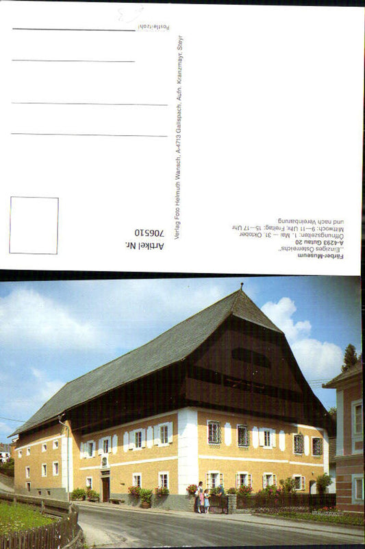 706510 Gutau Dyer's Museum