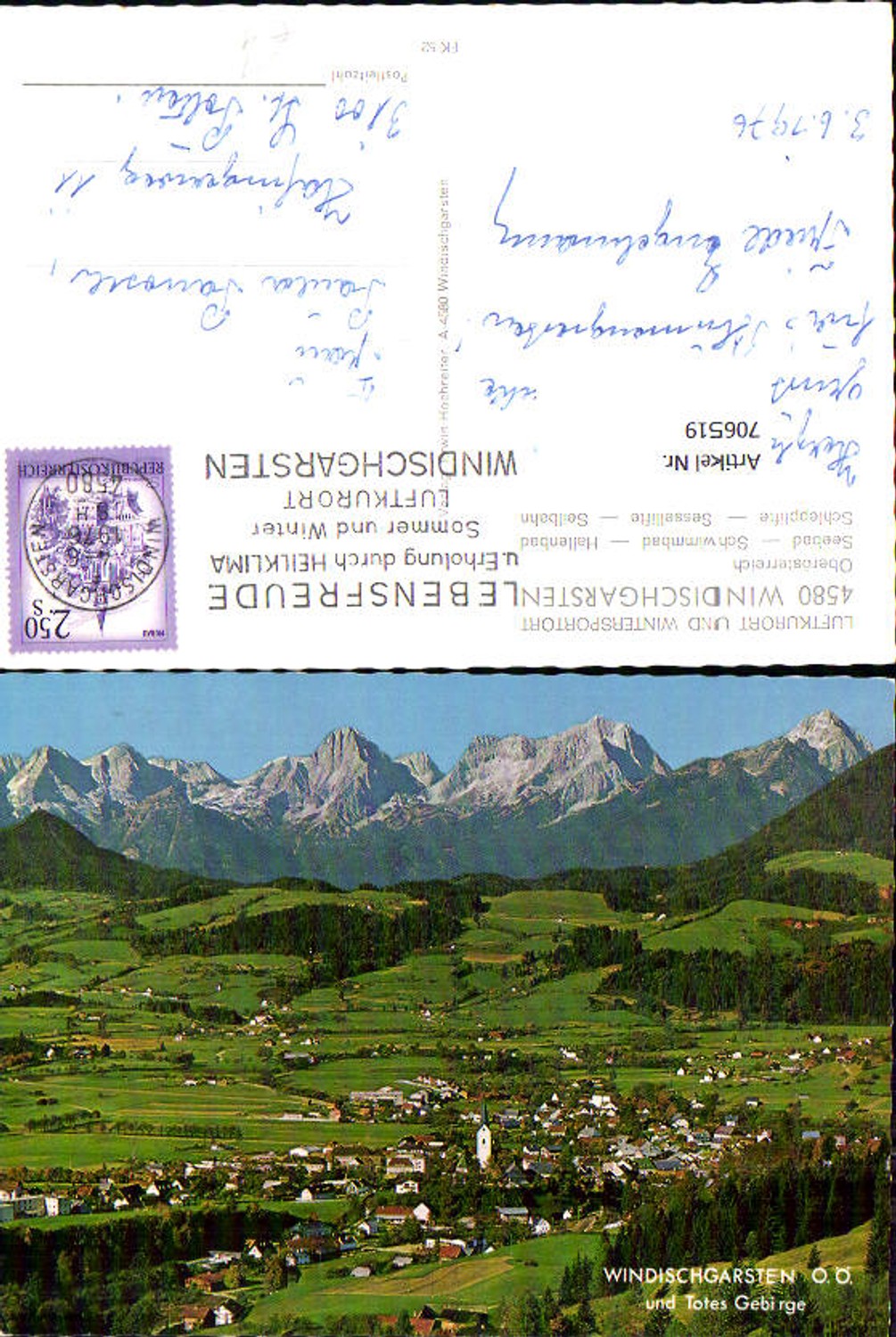 706519 Windischgarsten and Totes Gebirge