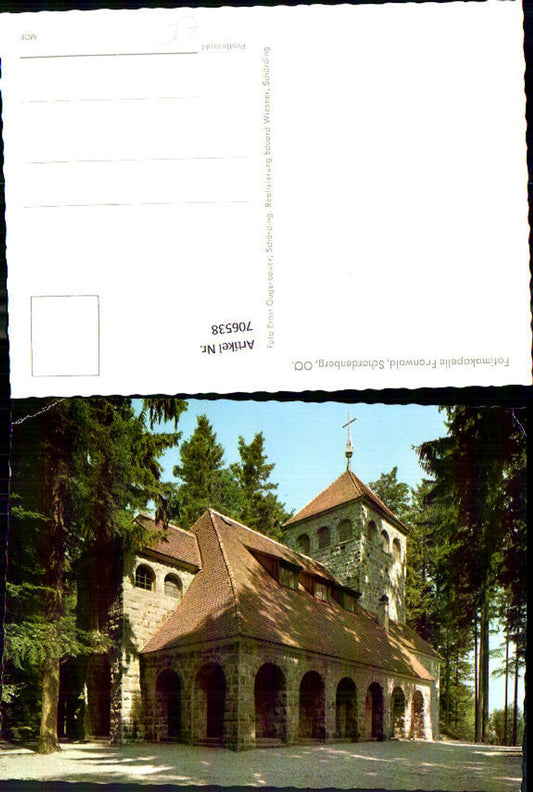 706538 Schardenberg Fatimakapelle Fronwald Kirche