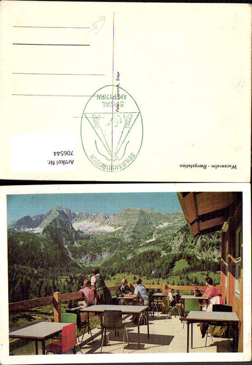 706544 Wurzeralm Bergstation Spital a. Pyhrn