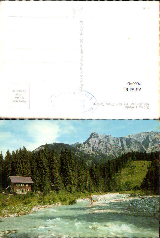 706546 Grünau im Almtal Almtalerhaus mit dem Toten Gebirge