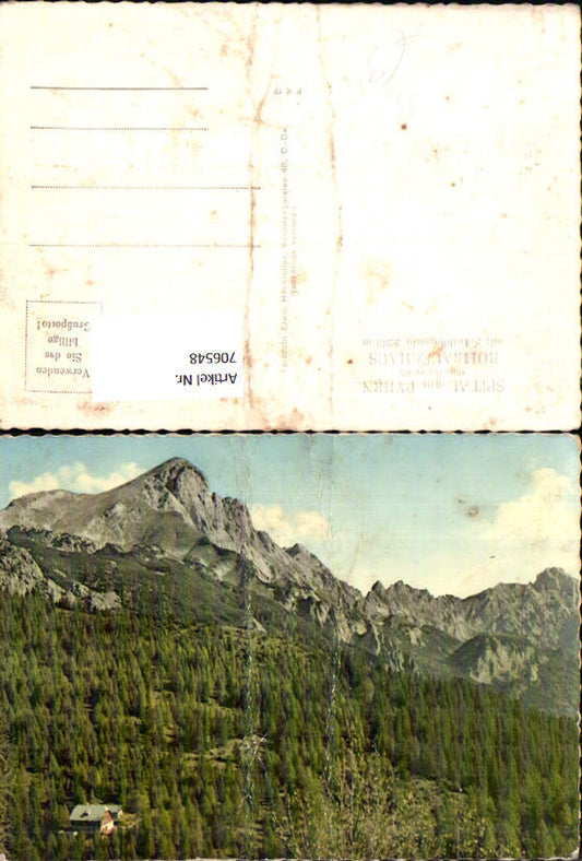 706548 Spital a. Pyhrn Rohrauerhaus mit Scheiblingstein