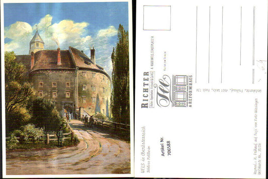 706588 Künstler AK Wels Schloss Pollheim