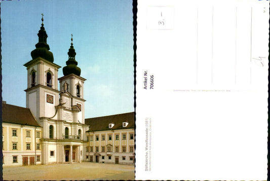 706606 Kremsmünster Abbey Church West Facade