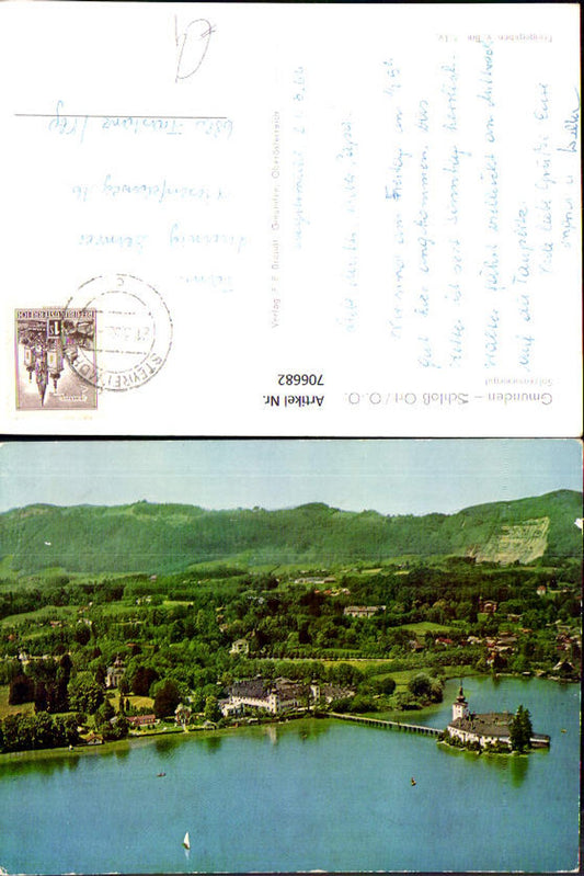 706682 Gmunden Schloss Ort Salzkammergut