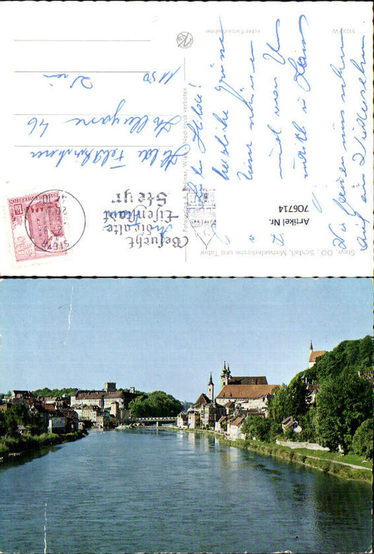 706714 Steyr Michaelerkirche Castle and Tabor