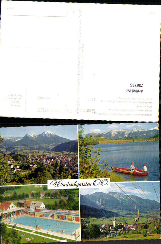 706726 Multi-image AK Windischgarsten Gleinkersee Swimming pool Chairlift to Wurbauerkogel