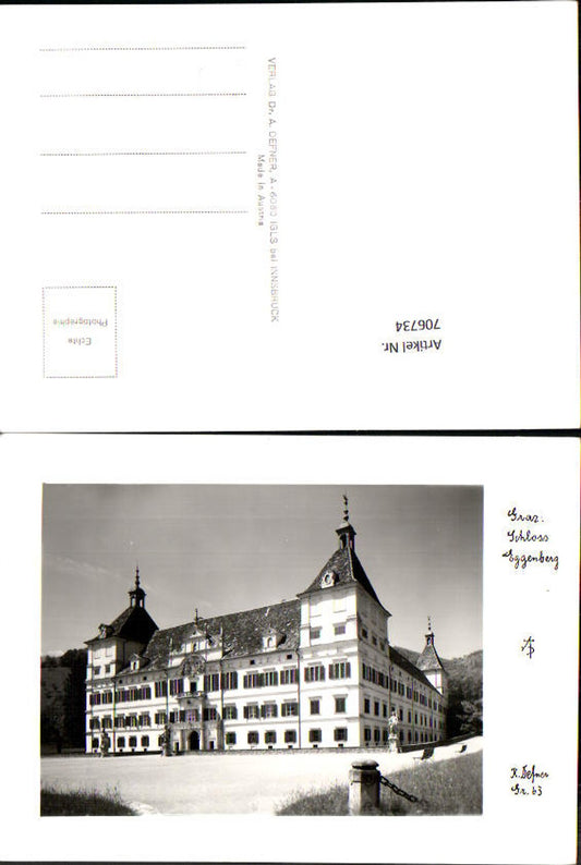 706734 Photo Art Dr. Defner Gr 63 Graz Eggenberg Castle