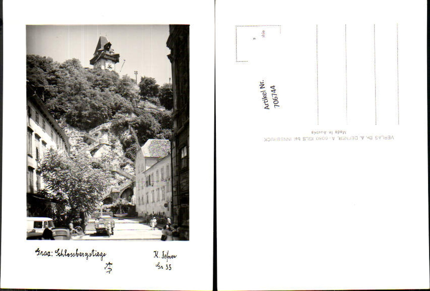 706744 Fotokunst Dr. Defner Gr 55 Schlossbergstiege Schlossberg