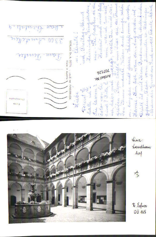 707126 Photo Art Dr. Defner Upper Austria 165 Linz on the Danube Landhaushof