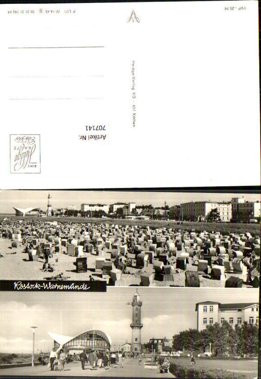 707141 Rostock Warnemünde Leuchtturm