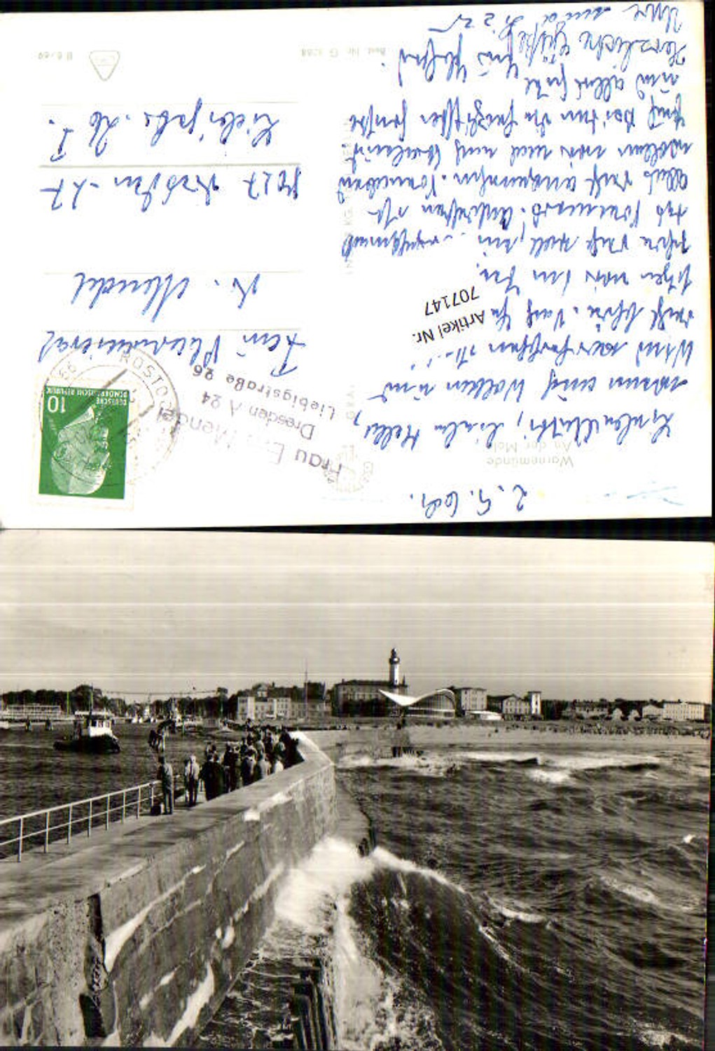 707147 Rostock Warnemünde Leuchtturm