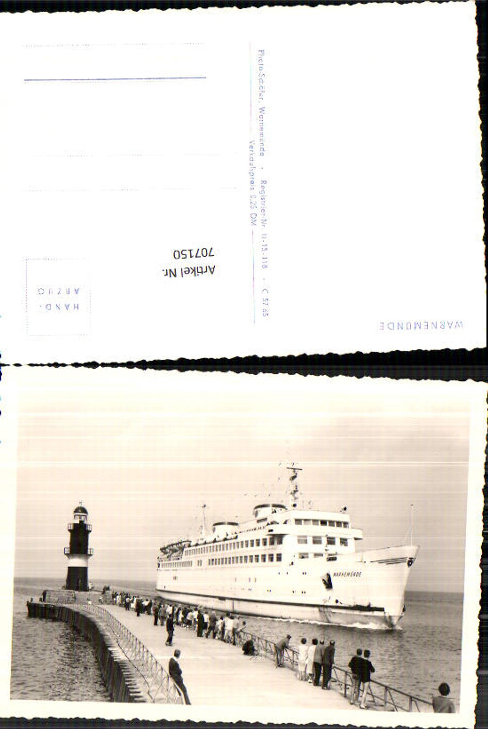 707150 Rostock Warnemünde Leuchtturm