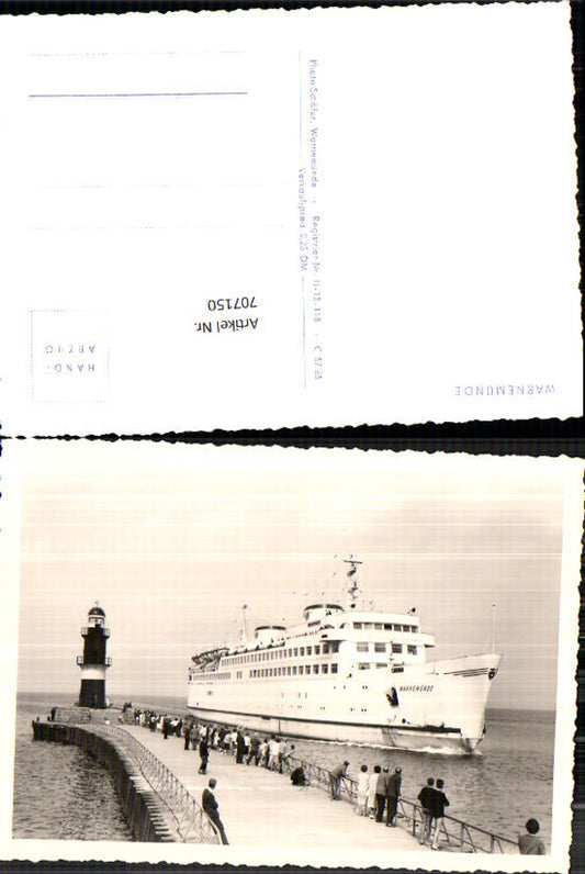 707150 Rostock Warnemünde Leuchtturm