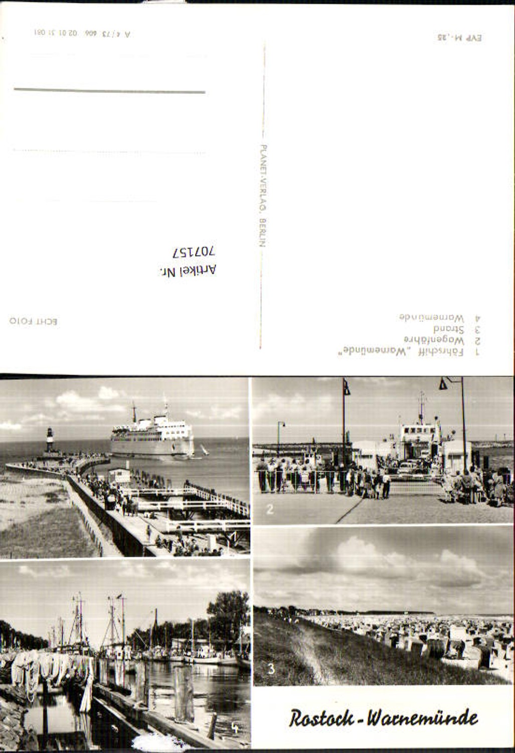 707157 Rostock Warnemünde Leuchtturm