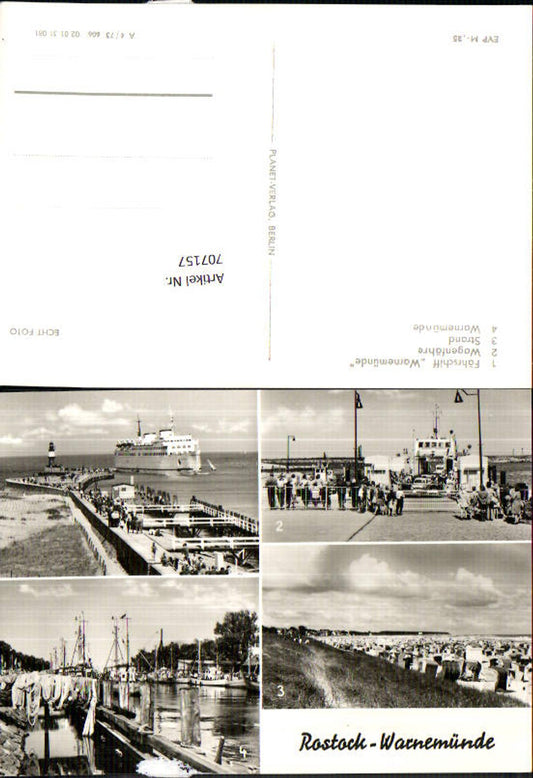 707157 Rostock Warnemünde Leuchtturm