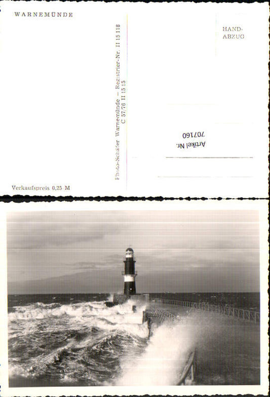 707160 Rostock Warnemünde Leuchtturm