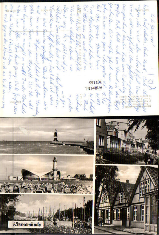 707165 Rostock Warnemünde Leuchtturm