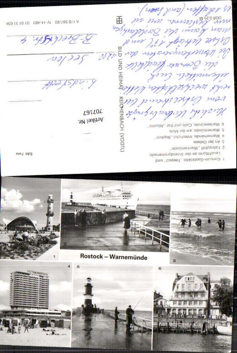 707167 Rostock Warnemünde Leuchtturm