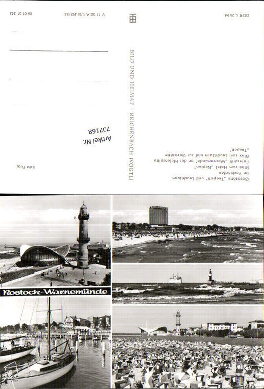 707168 Rostock Warnemünde Leuchtturm