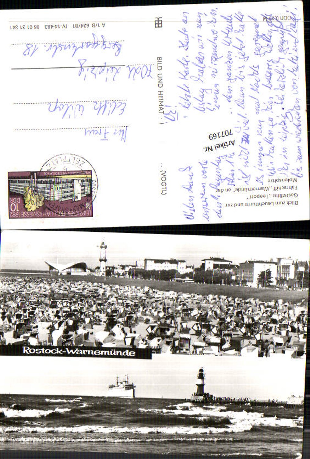 707169 Rostock Warnemünde Leuchtturm