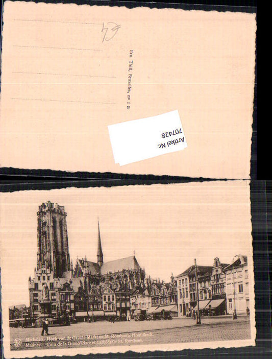 707428 Malines Mechelen St. Rombaut