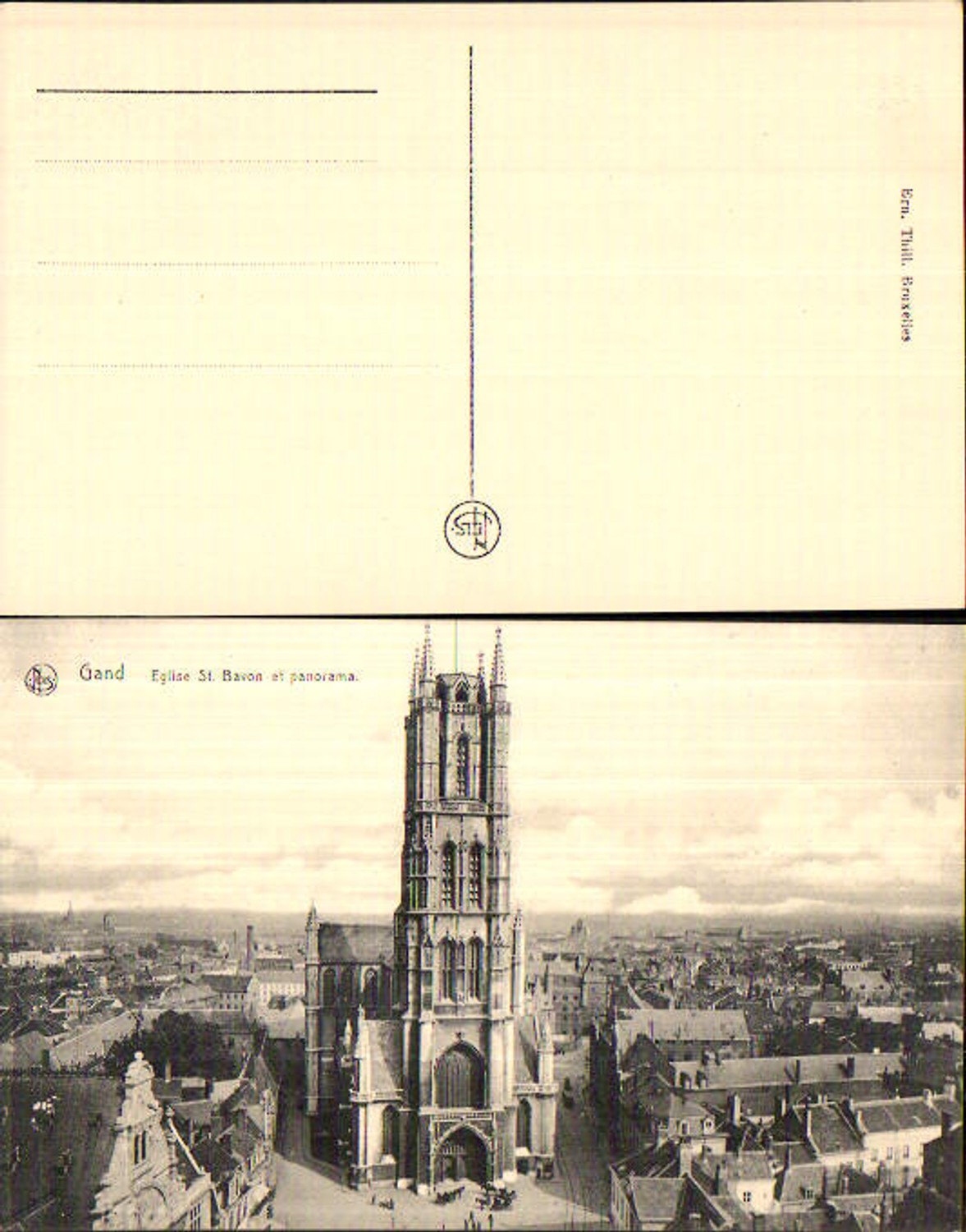 707470 Belgium Gand Gent Eglise St. Bavon