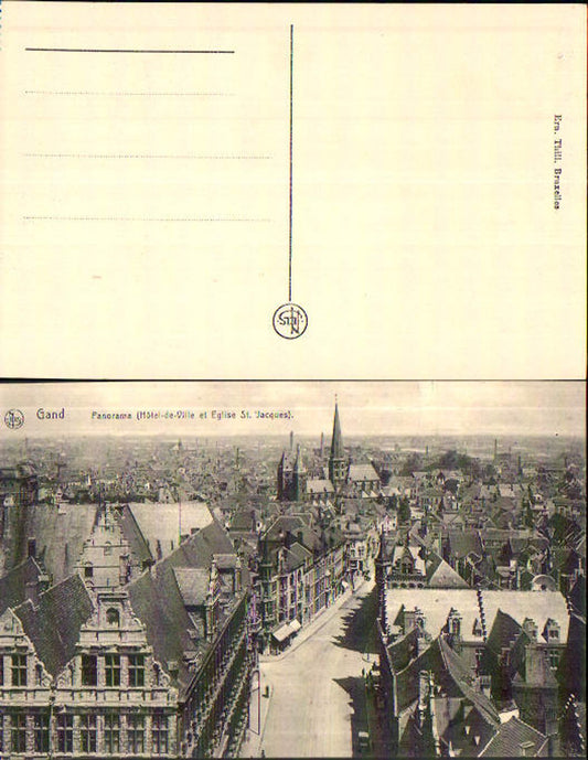 707483 Belgium Gand Gent Hotel de Ville St. Nicolas