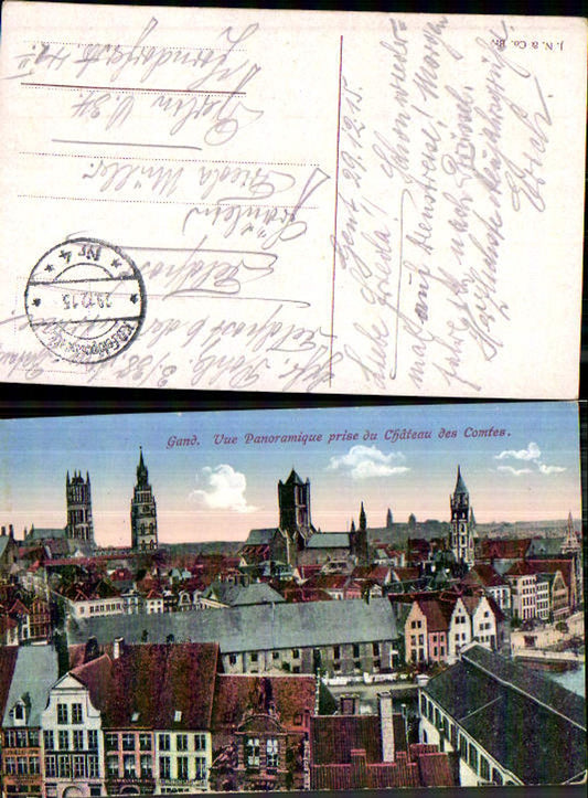 707484 Belgium Gand Gent Chateau Comtes