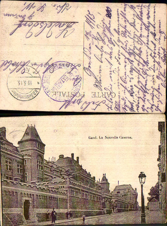 Gand Gent La Nouvelle Caserne Kaserne K.D. Feldpost Zadelsdorf Zeulenroda Triebes