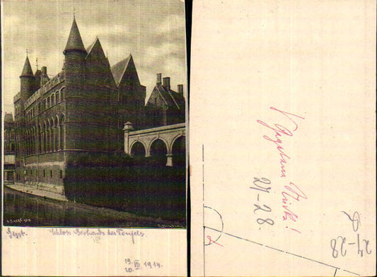 707509 Künstler AK E. Sacre 1912 Belgium Gand Gent