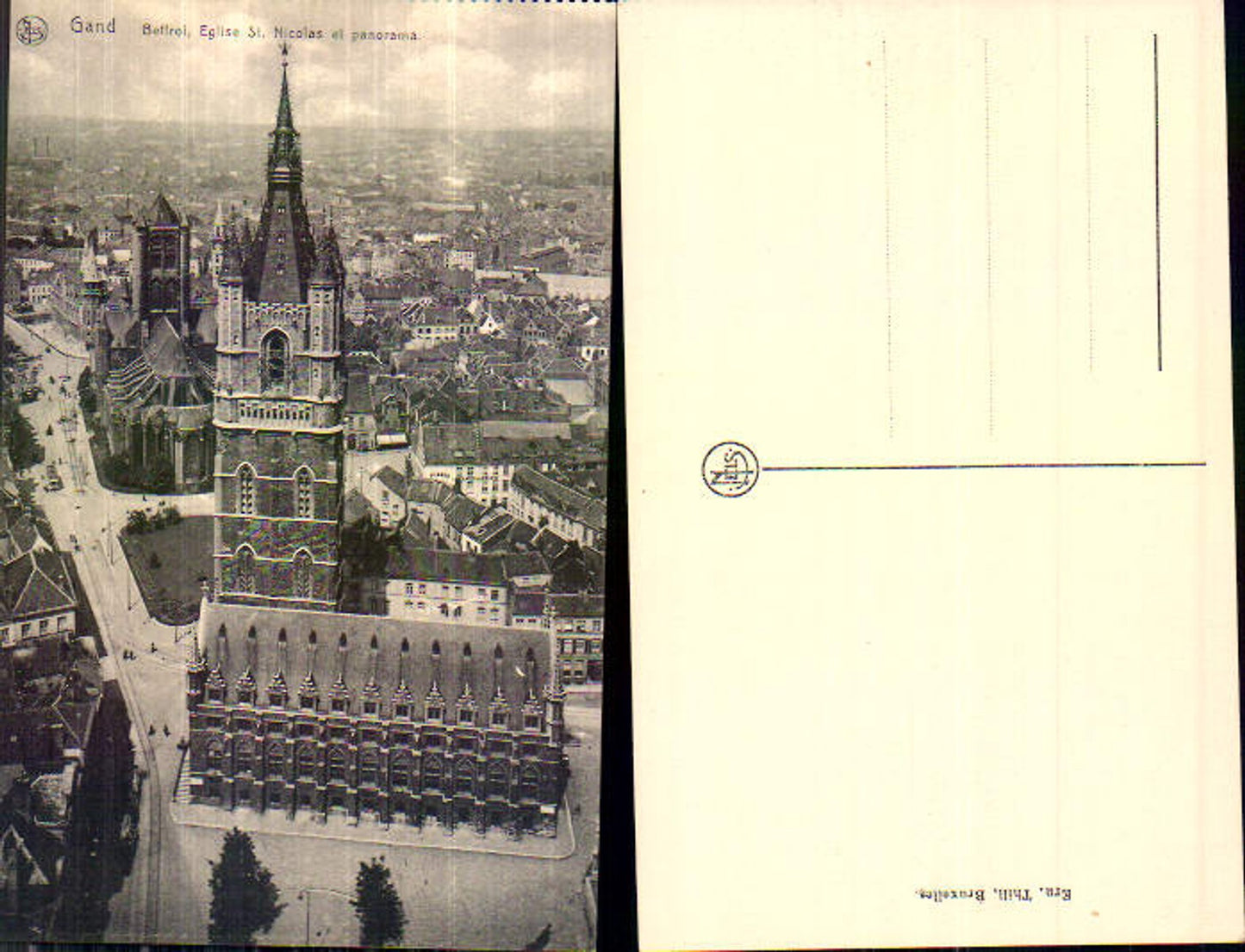 707511 Belgium Gand Gent St. Nicolas Beffroi