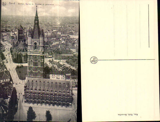 707511 Belgium Gand Gent St. Nicolas Beffroi