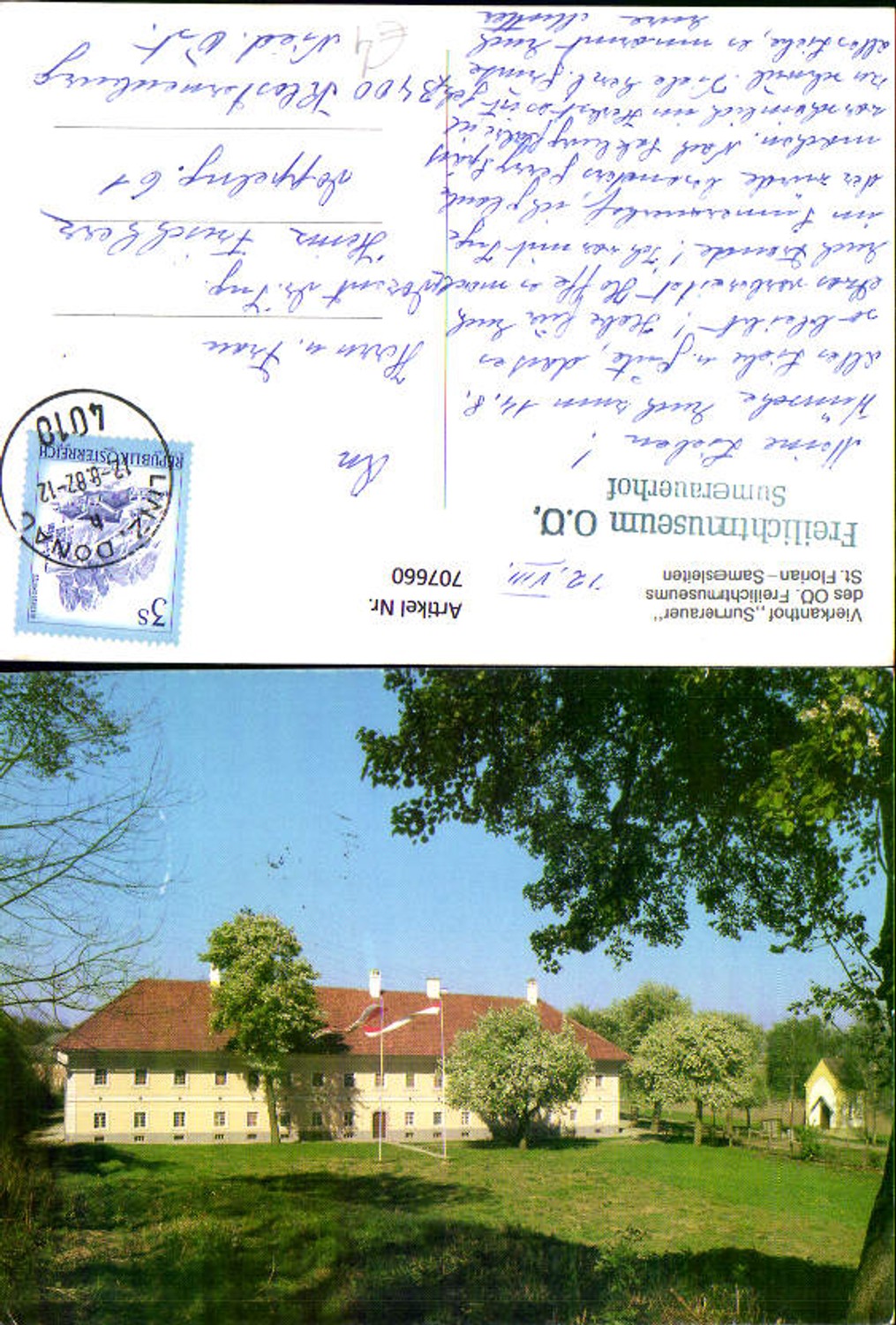 707660 St Florian Samesleiten Vierkanthof Sumerauer Open-Air Museum