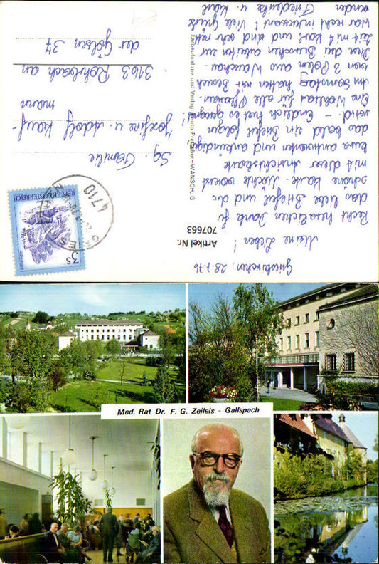 707663 Multi-image AK Gallspach Institute Zeileis